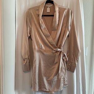 HYFVE Champagne Wrap Romper